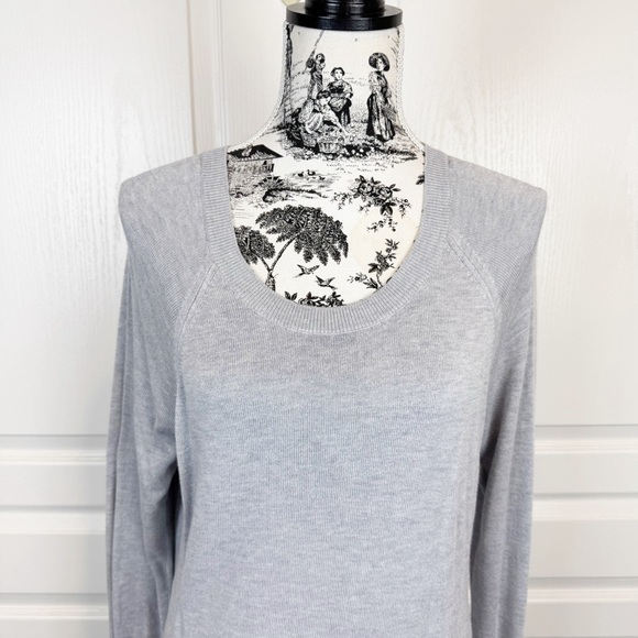 Lululemon Hello Aloe Pullover Heathered Silverscreen Size 4 - Picture 4 of 5